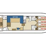 Botel Vintage à Bord D'une Péniche à Chenillé-champteussé, 8-10 Pers, Grand Espace Extérieur - Api-1-46-12